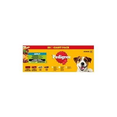 Pedigree Adult mixovaný výběr ve šťávě 80 x 100 g