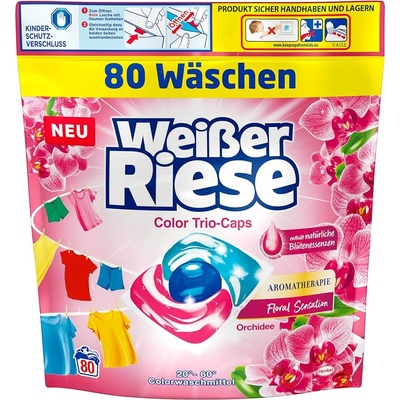 Weißer Riese Color Orchidee kapsule na pranie 80 PD