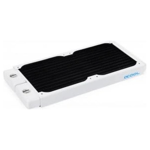 Alphacool Радиатор alphacool nexxxos st30 full copper 240mm radiator v. 2, white special edition