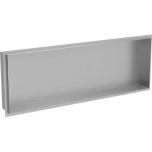 Mexen X-Wall-NR вградена лавица без фланец 90 x 30 см, инокс - 1911903010 (1911903010)