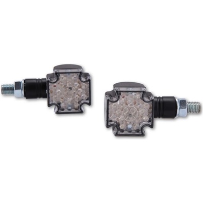 SHIN YO LED moto blinkry CROSS černé – Sleviste.cz