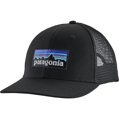 Patagonia Kšiltovky P-6 LOGO LOPRO TRUCKER HAT Modrá