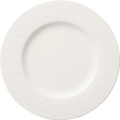 Villeroy & Boch Manufacture Rock Blanc jídelní talíř Ø 27 cm