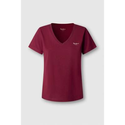 Pepe Jeans MAE V NECK fialová