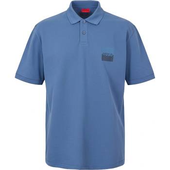 Boss Мъжка блуза с яка Boss Dusplity 10269696 01 Polo Shirt Mens - Medium Blue