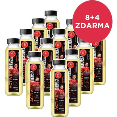 Bohemsca Active Plus vitamínová voda Pomeranč 12 x 0,5 l
