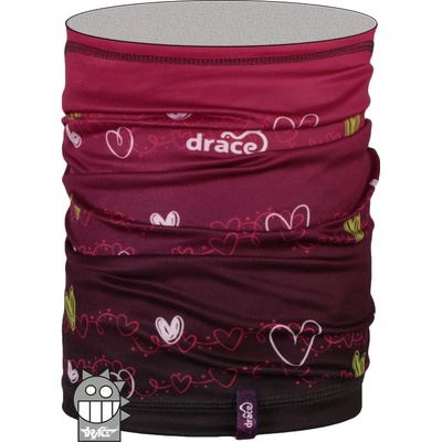 Dráče Dievčenský multifunkčný nákrčník Bruno 11 Bordo