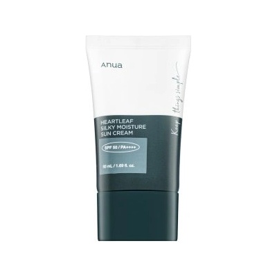 Anua Heartleaf лосион за слънце Silky Moisture Sun Cream SPF50+ PA++++ 50 ml