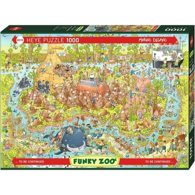 Heye 1000 dielov Marino Degano Australian Habitat