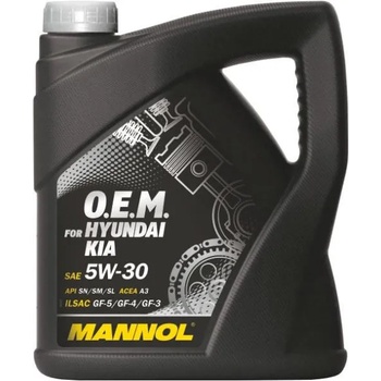 Image 1 of MANNOL 7713 OEM for Hyundai Kia 5W-30 4 l