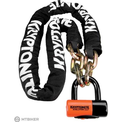 Kryptonite NEW YORK CHAIN 1217 & EVOLUTION DISC LOCK