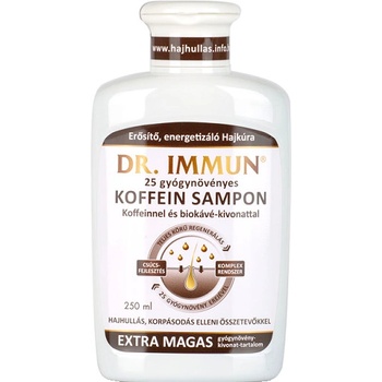 Dr.Immun 25 bylinný šampón s kofeínom proti vypadávaniu vlasov a proti lupinám 250 ml