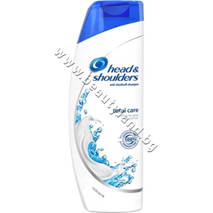 Head & Shoulders Шампоан Head & Shoulders Total Care, p/n 01.02637 - Шампоан против пърхот за мъже 3 в 1 (01.02637)