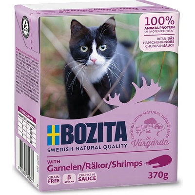 Bozita kousky v omáčce s krevetami 370 g