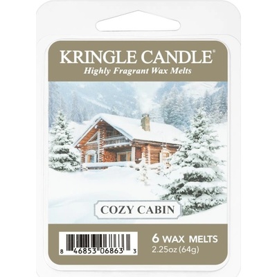 Kringle Candle Cozy Cabin vosk do aromalampy 64 g