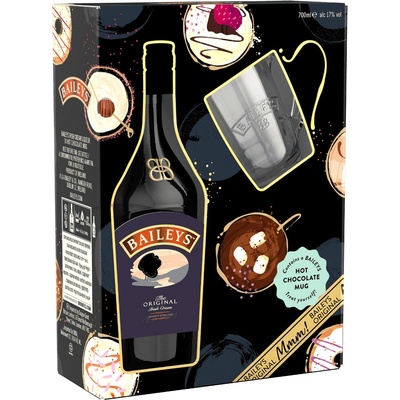 Baileys 17% 0,7 l (darčekové balenie 1 pohár)