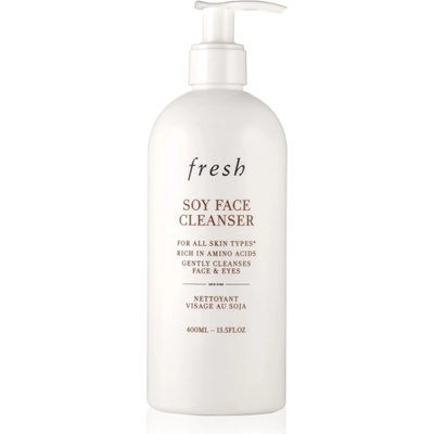 fresh Soy Face Cleanser Нежен гел за премахване на грим и почистване 400ml