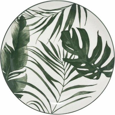 Secret de Gourmet Porcelánový tanier Leafs 26 cm listy sada 6 ks