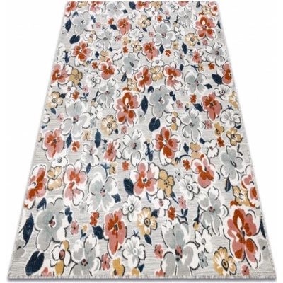 Nej-koberce Botanic 65239 Květiny šedý