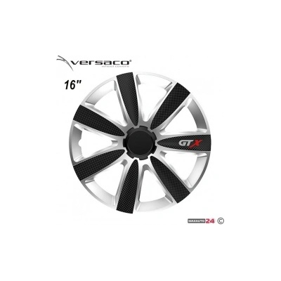 Тасове за джанти 16'' Versaco Carbon GTX - Black / Silver
