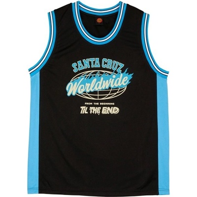 Santa Cruz tílko TTE Worldwide Front Black