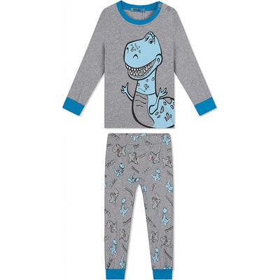 KUGO Chlapecké pyžamo KUGO MP světle šedá
