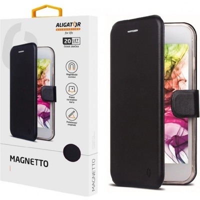 Pouzdro ALIGATOR Magnetto Apple iPhone 11, černé