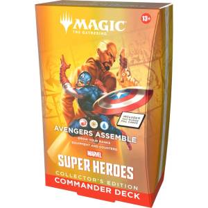 Magic the Gathering Magic The Gathering: Marvel Super Heroes Collector's Edition Commander Deck Avengers Assemble (D53620000-1) - ozone