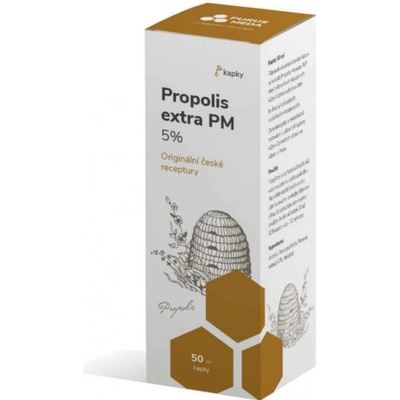 PM Propolis extra 5 % proti paradentóze kapky 50 ml – Zboží Dáma