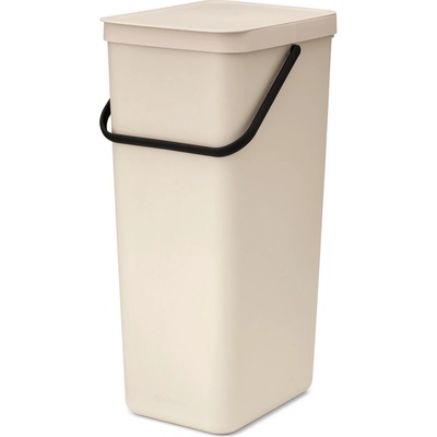 Brabantia Кош за смет за разделно събиране Brabantia Sort&Go 40L, Soft Beige