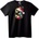 NOONEBRAND Тениска Коледен Номер 3 - 5XL, Black