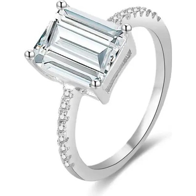 Olivie Stříbrný prsten obdélníkový AAA ZIRKON 8310