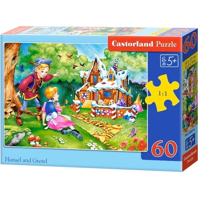 Castorland Pohádka o perníkové chaloupce 60 dílků