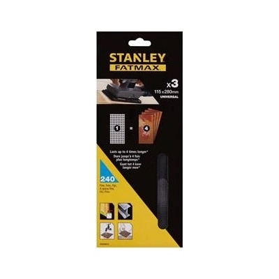 Stanley Brusné mřížky 93 x 230 mm P120, 3 ks