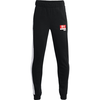 Under Armour BASELINE FLEECE PANT čierna biela červená