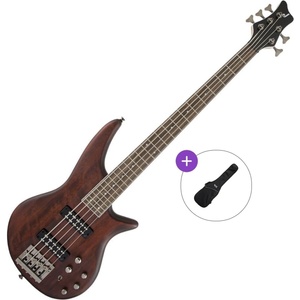 Jackson JS Series Spectra Bass JS3V LF Basic SET Walnut Stain 5-струнна бас китара