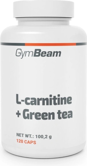 GymBeam L-carnitine + green tea 120 kaps. od 213 K - Heureka.cz