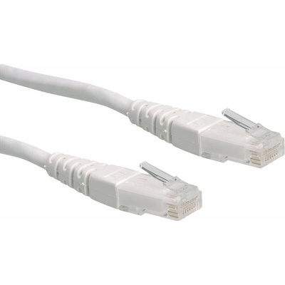 Roline 21.15.1536 RJ45 CAT 6 U/UTP 1m bílý