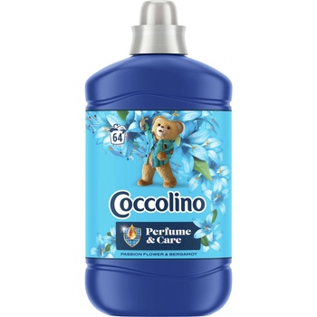 Coccolino Коколино Концентрат за омекотител Пасифлора & Бергамот 64 пранета 1600 мл (8720181409790)