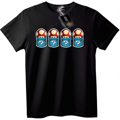 NOONEBRAND Тениска гъба в джоб - XL, White