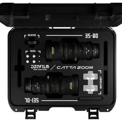 DZOFILM Catta Zoom 2 Lens Kit 35-80 / 70-135 mm T2,9 černá