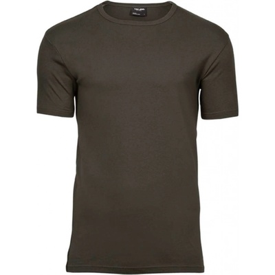 Tee Jays 520 pánské tričko Interlock olive dark zelená