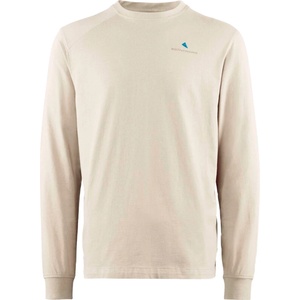 Klättermusen Мъжка тениска Klättermusen Root Logo L/S Tee Longsleeve - Clay (216-8370-0112)