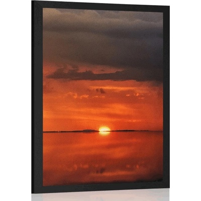 Plakát osamělá loďka - 40x60 no frame