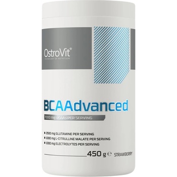 OstroVit BCAAdvanced | With Citrulline And Electrolytes [450 грама] Ягода