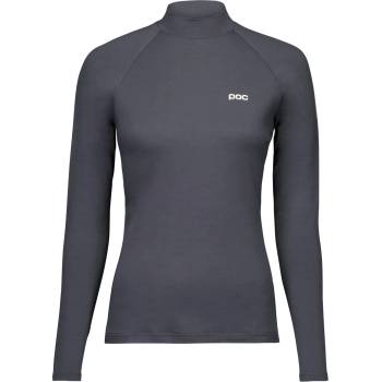POC Дамско горнище POC Women's Layer Merino Mock Neck Jersey Cycling undershirt - Sylvanite Grey (114-3709-0112)