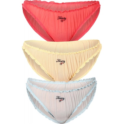 Tommy Hilfiger 3PACK dámske nohavičky viacfarebné UW0UW04573 0TZ