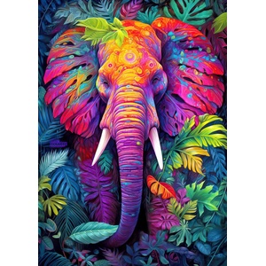 Enjoy - Puzzle Disguised Elephant - 1 000 piese