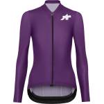 ASSOS Дамска фланелка с дълъг ръкав за колоездене Assos Women's Uma GT L/S Jersey S11 Evo Cycling jersey - Wisteria Violet (156-2813-0413)