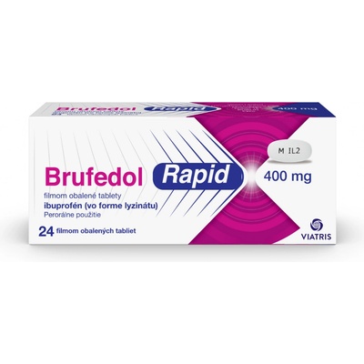 Brufedol Rapid 400 mg tbl.flm.24 x 400 mg